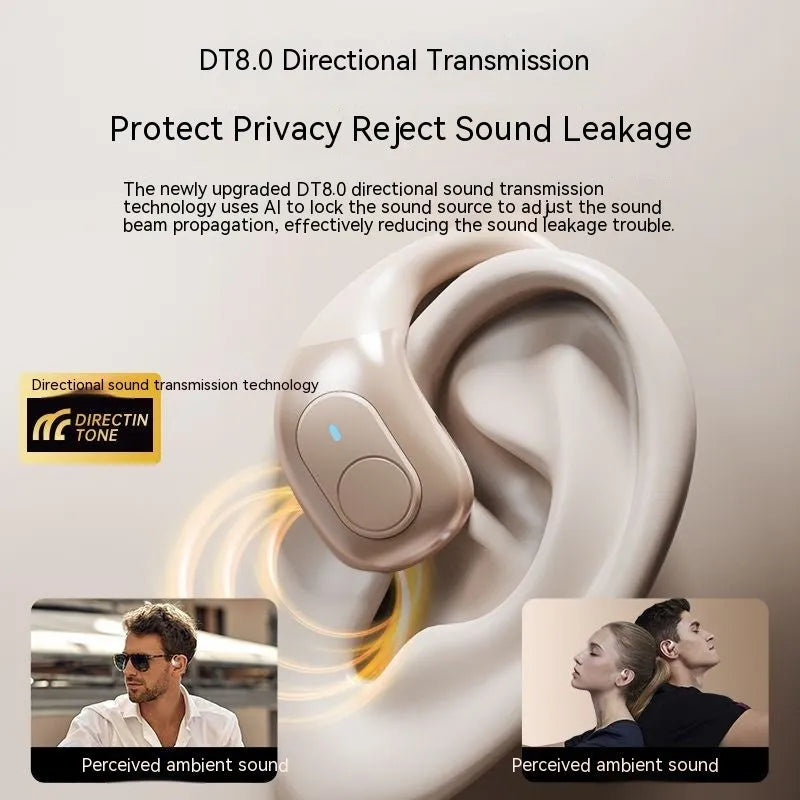 Ear-mounted Sports Bluetooth Headset Large Power And Long Battery Life - Bellarte Enchanté Ear-mounted Sports Bluetooth Headset Large Power And Long Battery Life